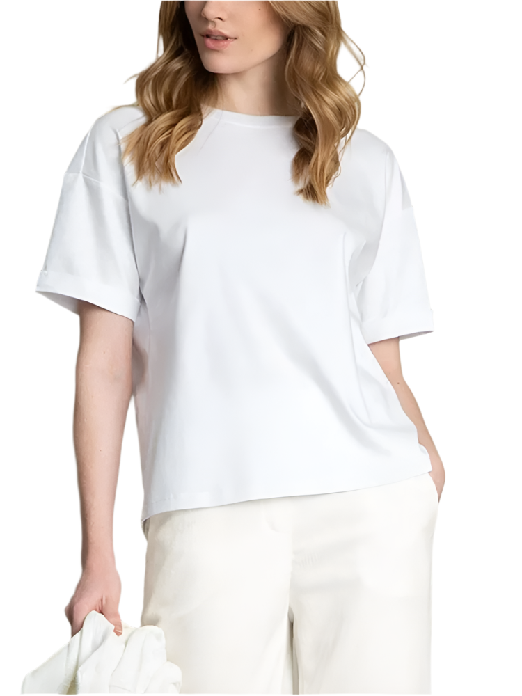 Oversized Cotton Basic T-Shirt