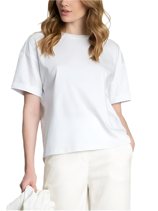 Oversized Cotton Basic T-Shirt