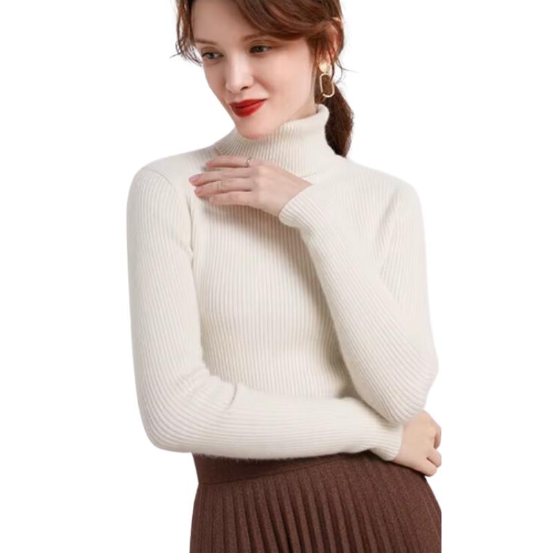 Knitted Cashmere Turtleneck Sweater